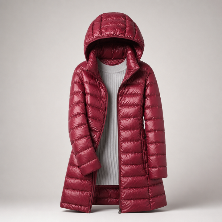 Sarah™ | Ultralight Packable Hooded Puffer Jacket